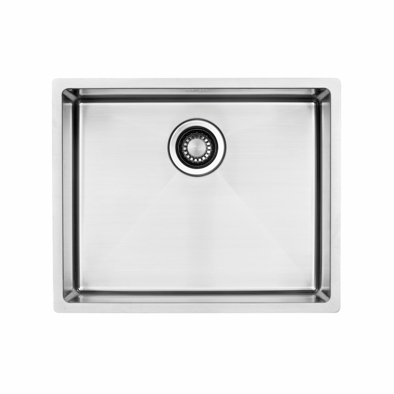 Kubus 500 Soft køkkenvask, Rustfrit stål