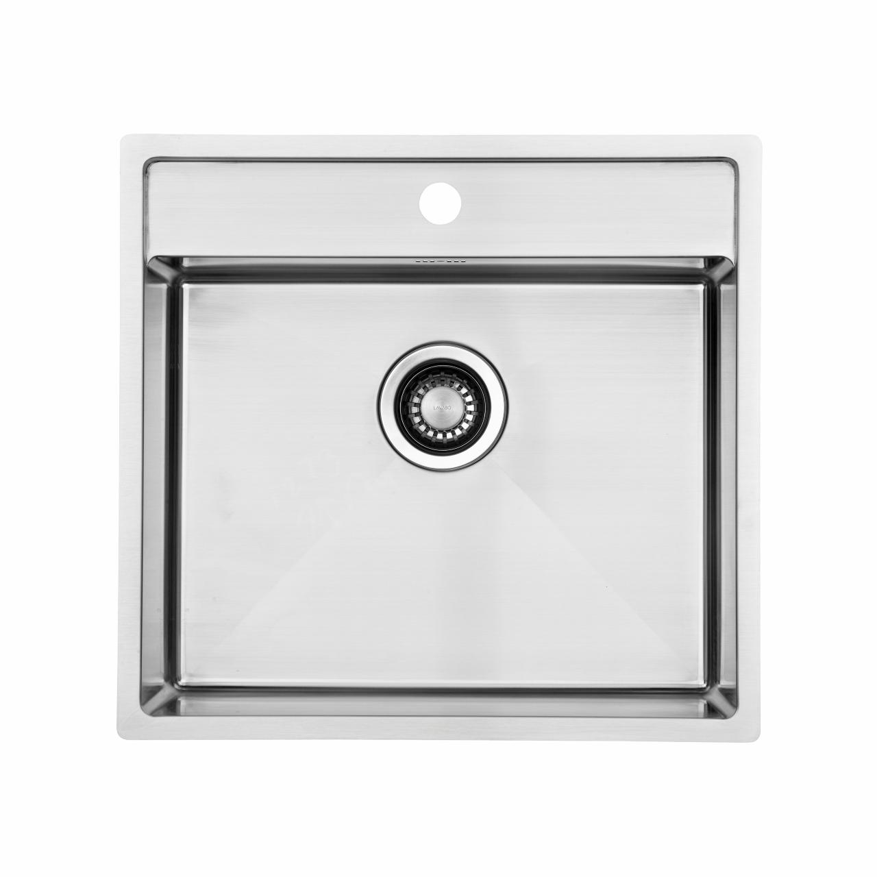 Kubus 520 Soft køkkenvask, Rustfrit stål