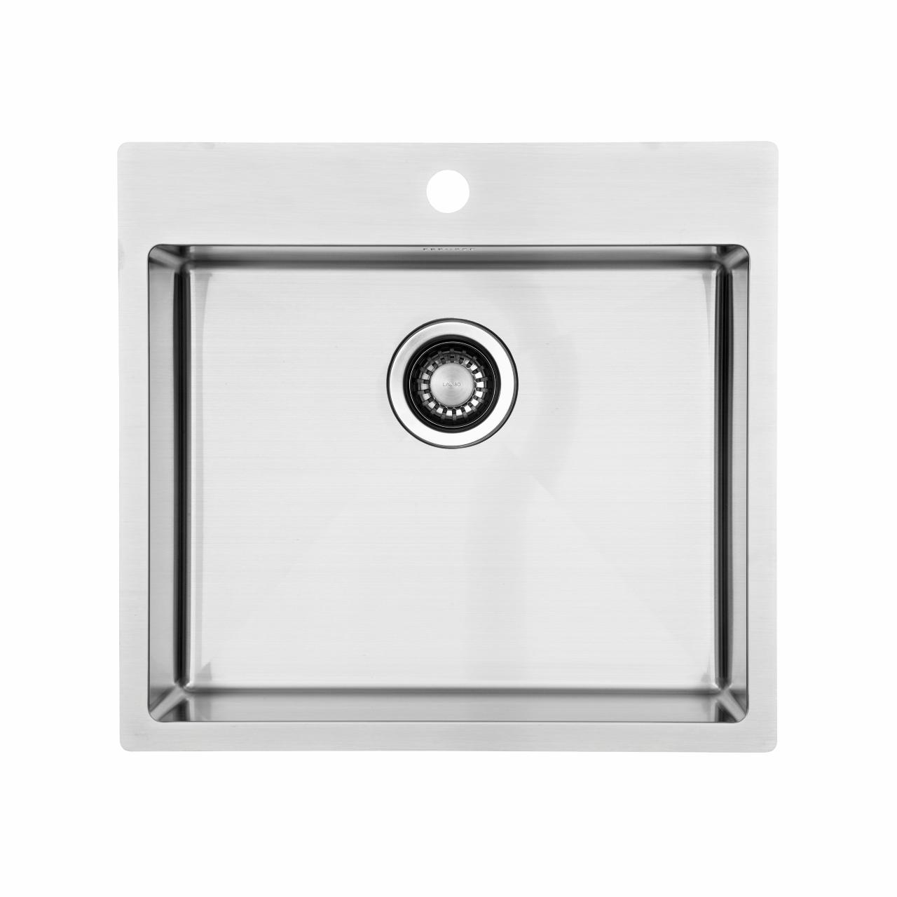 Kubus 540 Soft køkkenvask, Rustfrit stål