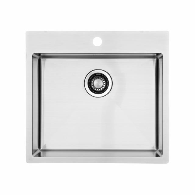 Kubus 540 Soft køkkenvask, Rustfrit stål