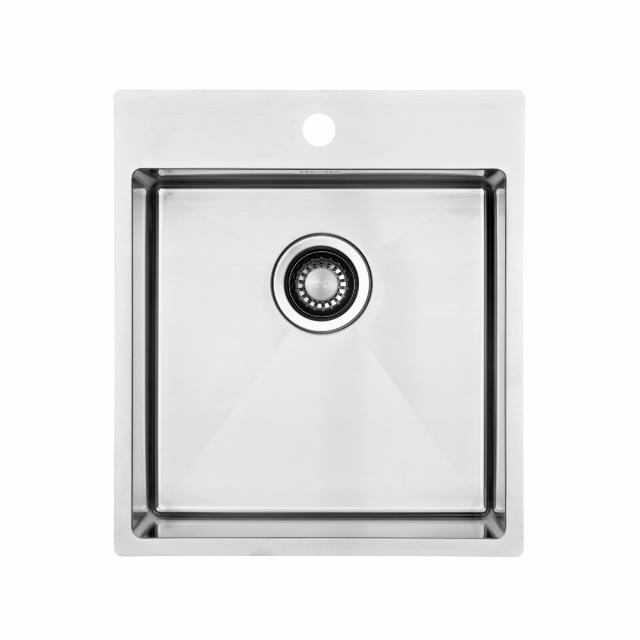 Kubus 440 Soft køkkenvask, Rustfrit stål