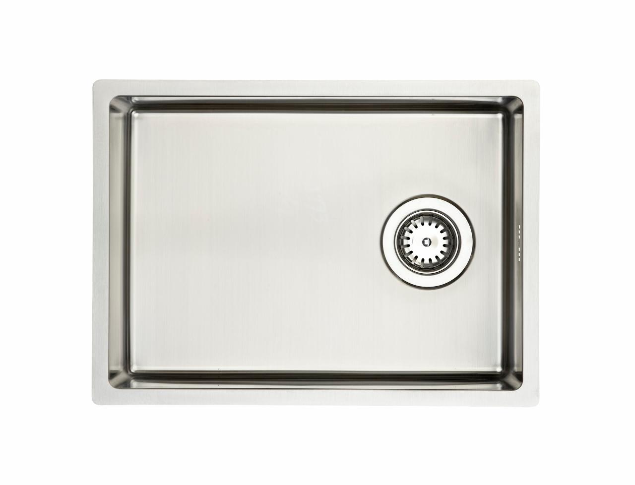 DK480 BC køkkenvask, Rustfrit stål