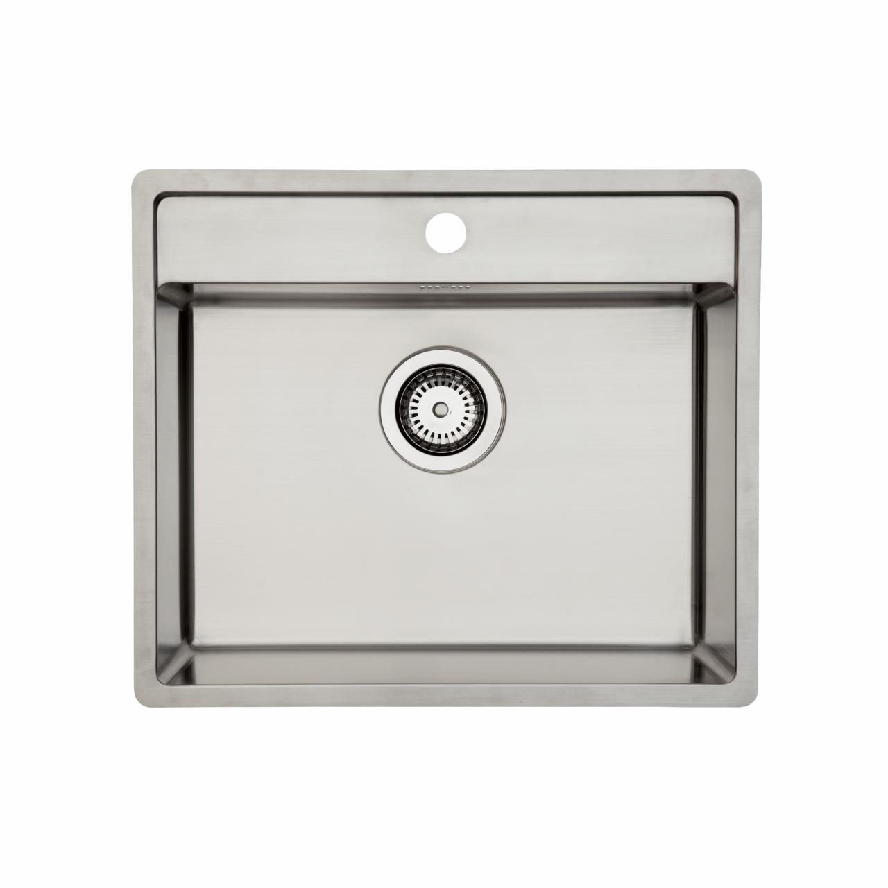 Merkur 60BC køkkenvask, Rustfrti stål