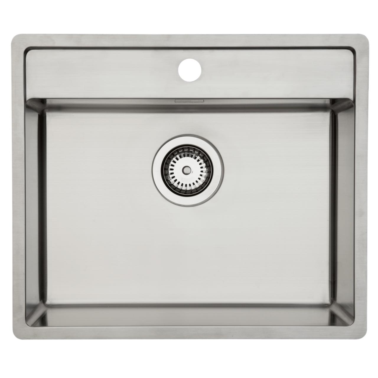 Merkur 60BC køkkenvask, Rustfrti stål