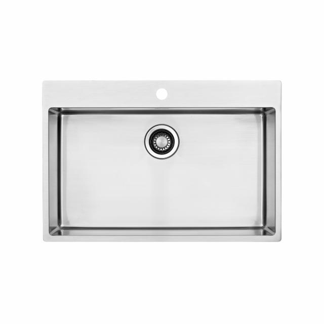 Kubus 720 Soft køkkenvask, Rustfrit stål