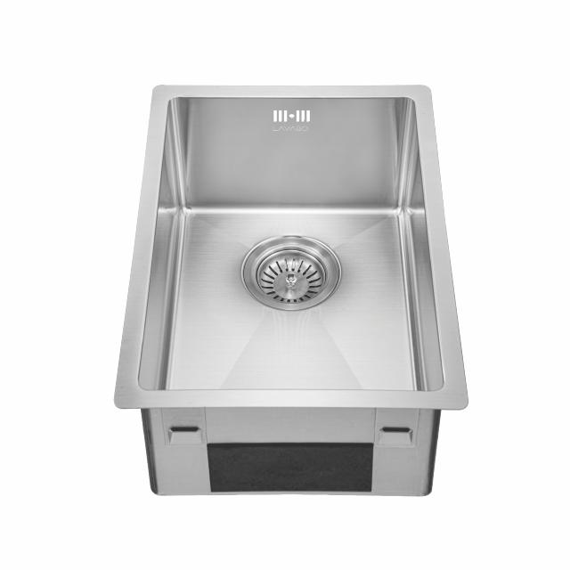 Kubus 282 Soft køkkenvask, Rustfrit stål