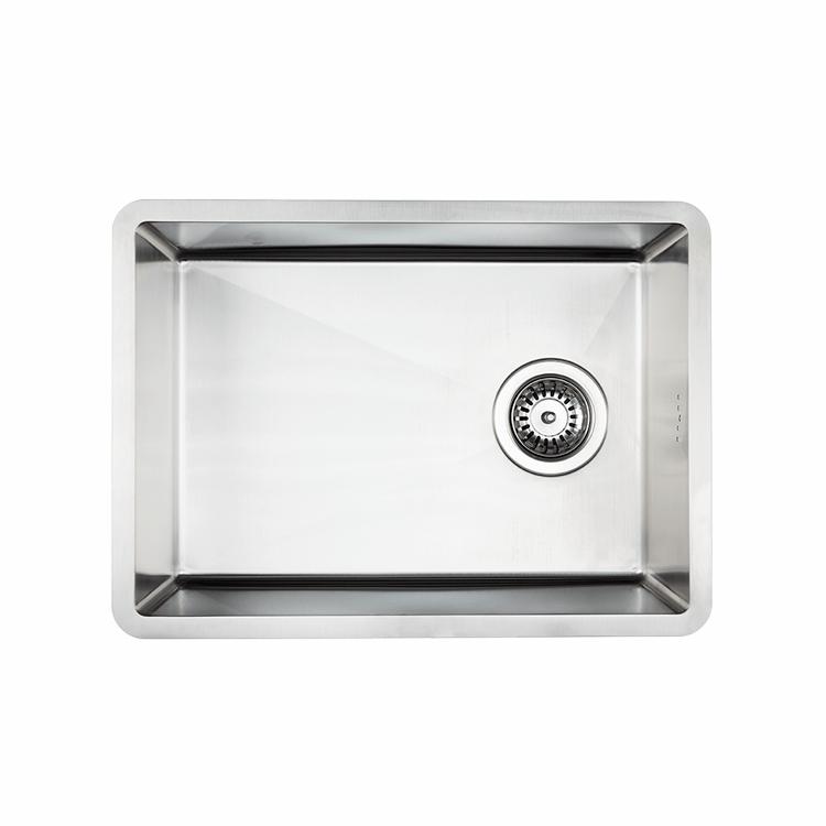 DK480 køkkenvask, Rustfrit stål