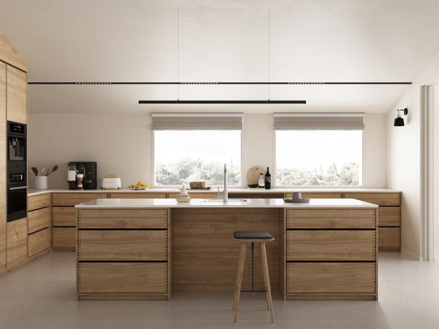 LA 410 køkkenvask 410x355, Rustfrit stål