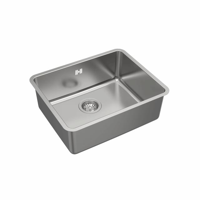 Venus 500 køkkenvask 500x400, Rustfrit stål
