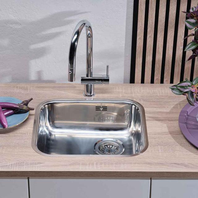 L18 4035 OKG L køkkenvask, Rustfrit stål