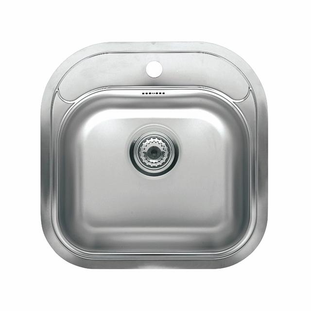 Boston L (bulk) køkkenvask, Rustfrit stål