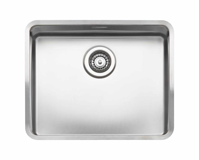 Ohio 50x40 L køkkenvask, Rustfrit stål