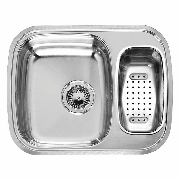 Queen 60 (L) KGOKG køkkenvask, Rustfrit stål