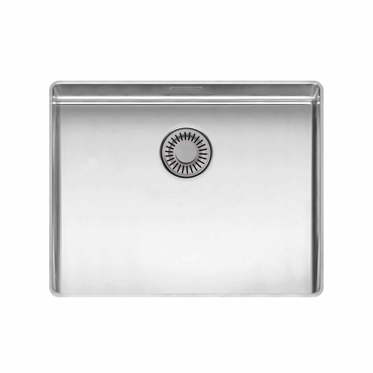 New York 50x40 comfort SLIM køkkenvask, Rustfrit stål