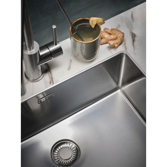 New York 50x40 comfort SLIM køkkenvask, Rustfrit stål