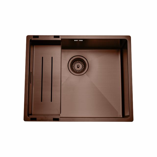 Skylleskål til Kubus vaske, PVD Kobber