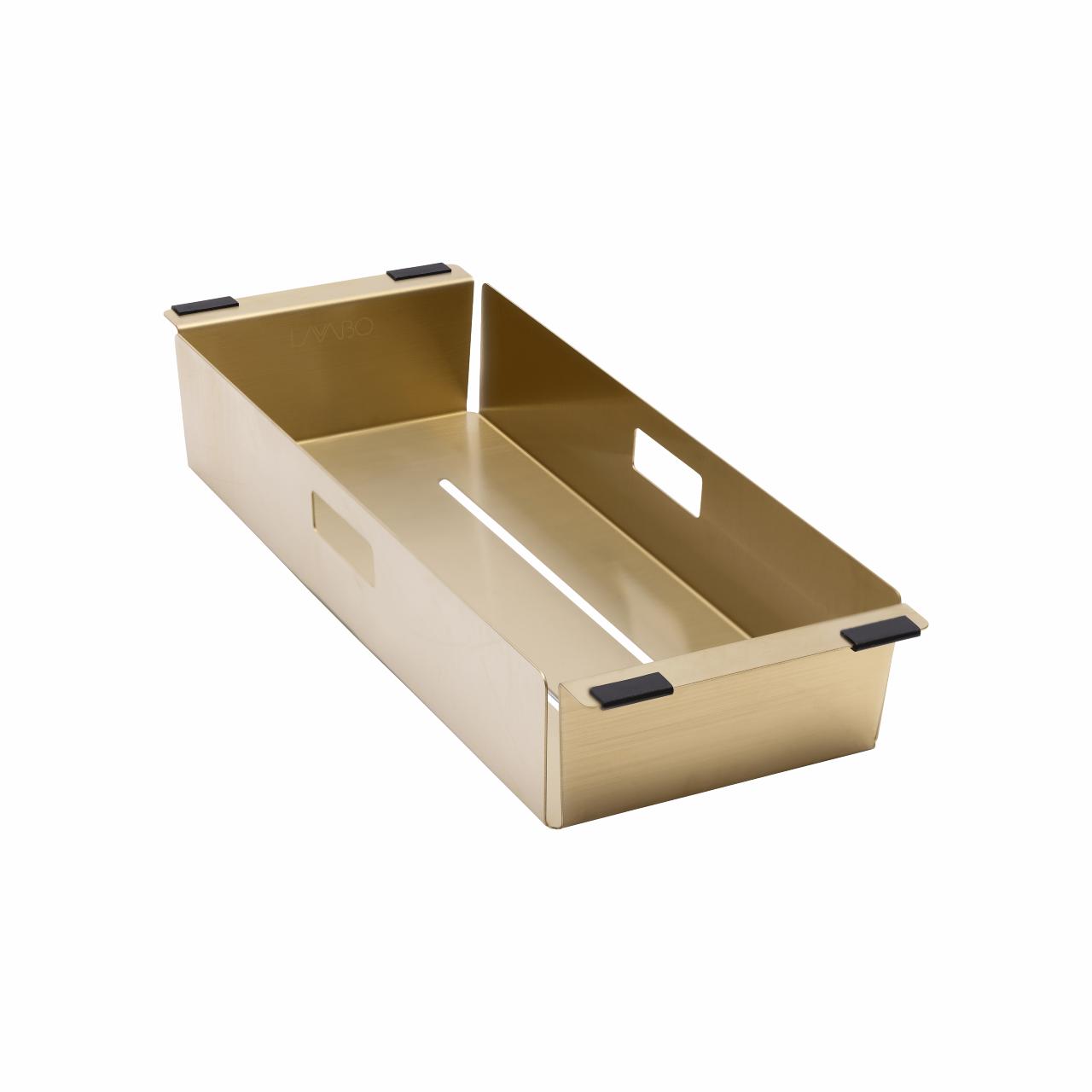 Skylleskål til Kubus vaske, PVD Messing