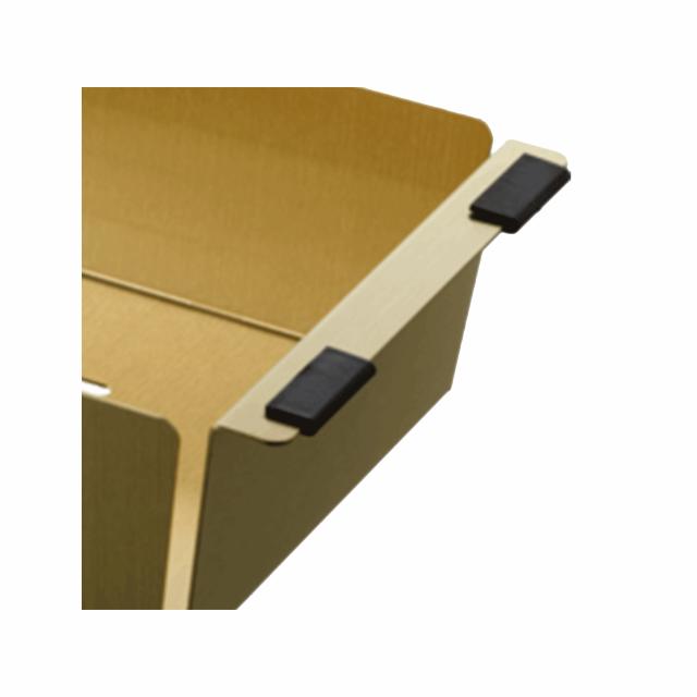 Skylleskål til Kubus vaske, PVD Messing