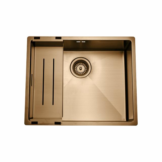 Skylleskål til Kubus vaske, PVD Sand