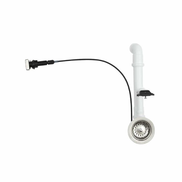 D1 Løft-op bundventil, Rustfrit stål