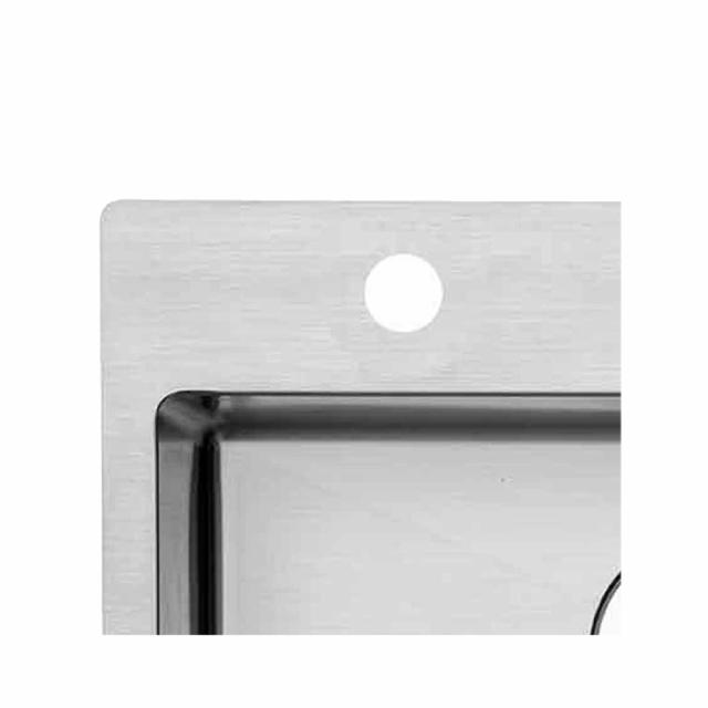 Udstansning af hanehul til venstre Ø35 mm