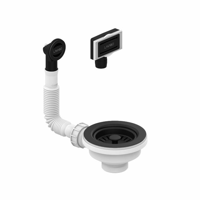 Universal bundventil m/overløb, Matsort