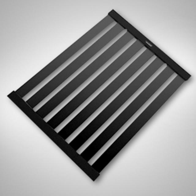 Afsætningsrist til køkkenvask 330x450 mm, Sort