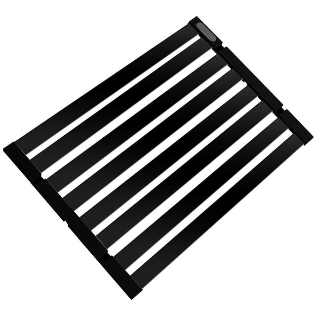 Afsætningsrist til køkkenvask 330x450 mm, Sort