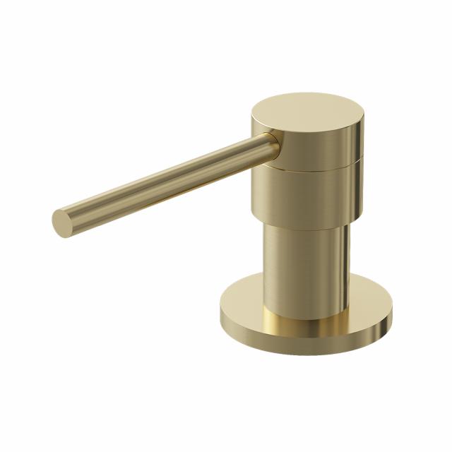 Kubus sæbedispenser, PVD Messing