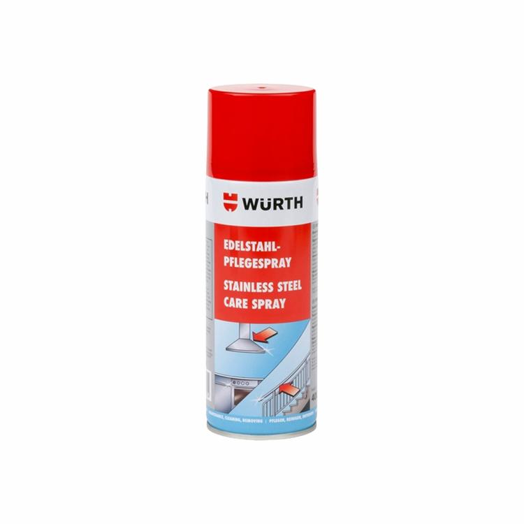 Würth plejespray til rustfrit stål, 400 ml.