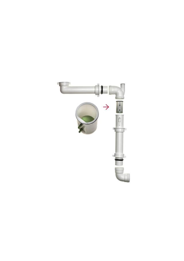 Panama vandlås t/køkkenvaske