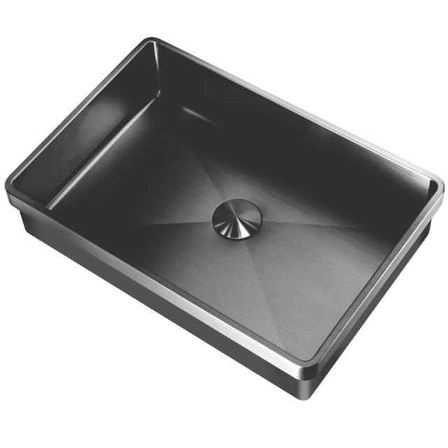 Lavabo High håndvask m/bundventil, PVD Shadow