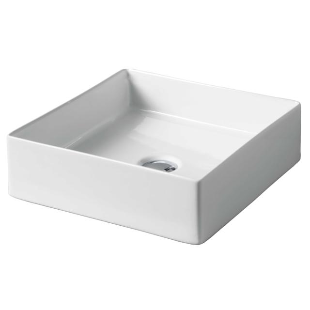 Scalino 38x38 porcelænshåndvask, Hvid