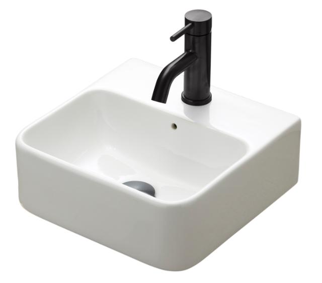 Axa 1020 Normal porcelænshåndvask, Hvid