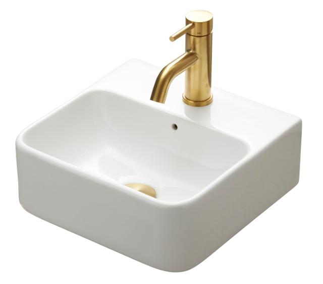 Axa 1020 Normal porcelænshåndvask, Hvid