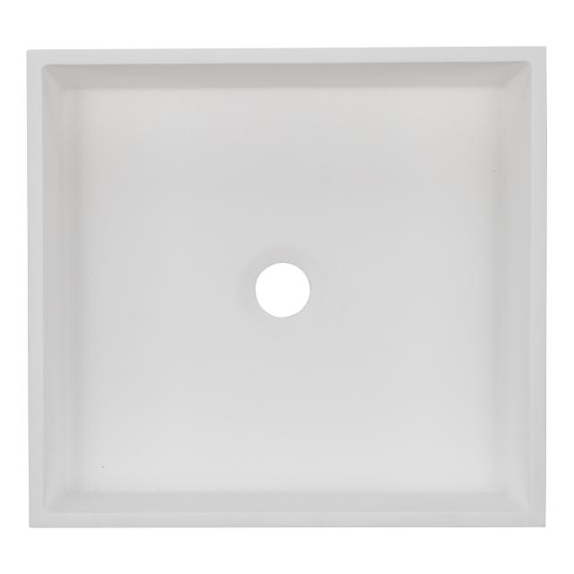 Solid Surface 40 håndvask, Hvid