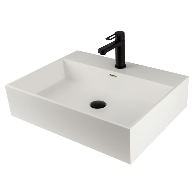 Solid Surface 60 håndvask, Hvid