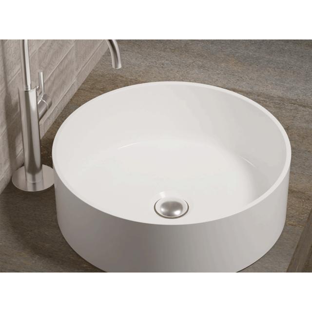 Como Solid Surface Ø39 håndvask, Hvid