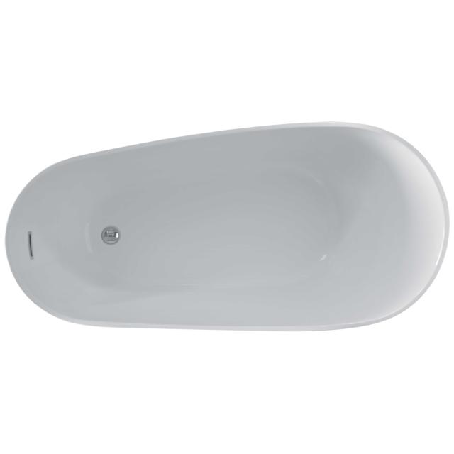Venezia badekar ovalt, 167x82x65 cm, Hvid