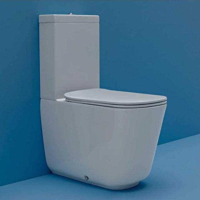 TriBeCa gulvstående toilet, Hvid