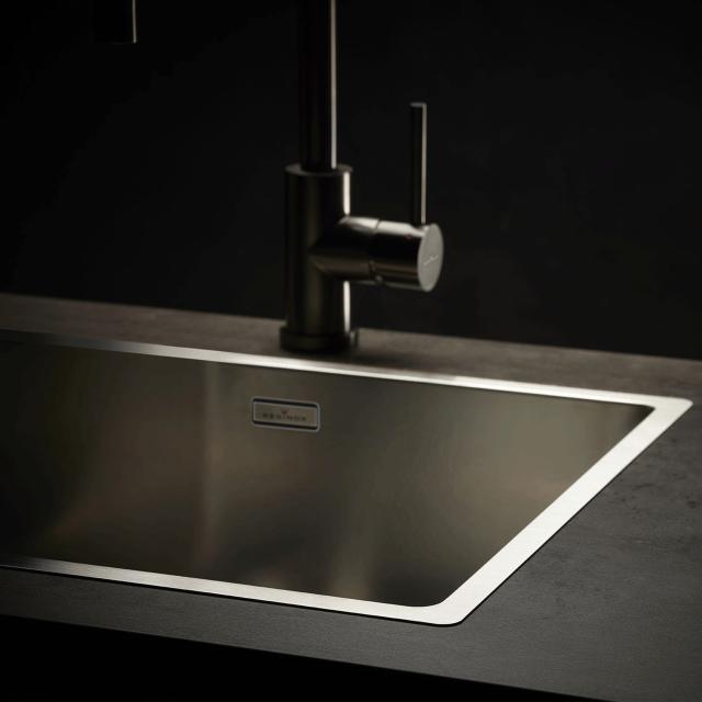 New York 50x40 (L) Comfort køkkenvask, Rustfrit stål