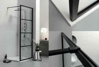 Walk In glasbrusevæg 80x200, Matsort