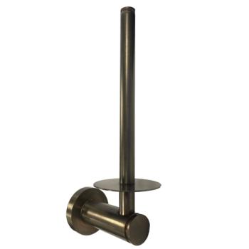 Lavabo Luna reservetoiletpapirholder, Bruneret massiv messing