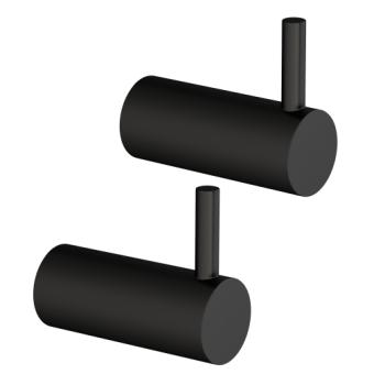 Lavabo Luna håndklædekroge 2 stk, Matsort