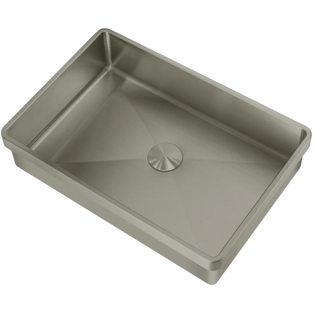 Lavabo High håndvask m/bundventil, PVD Gunmetal