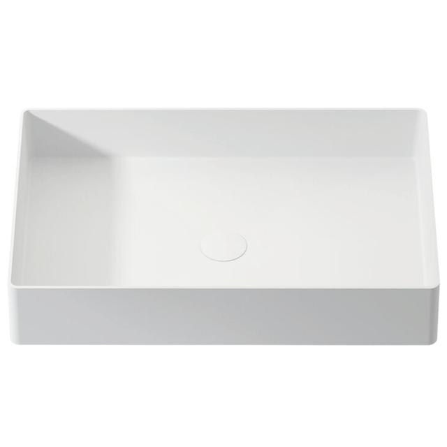 Roma Solid Surface 60x47 håndvask, Hvid