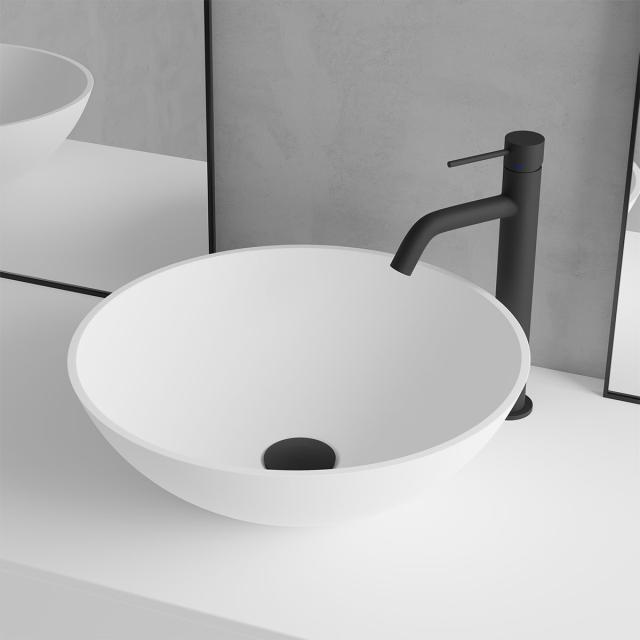 Primy R1 Solid Surface håndvask, Hvid